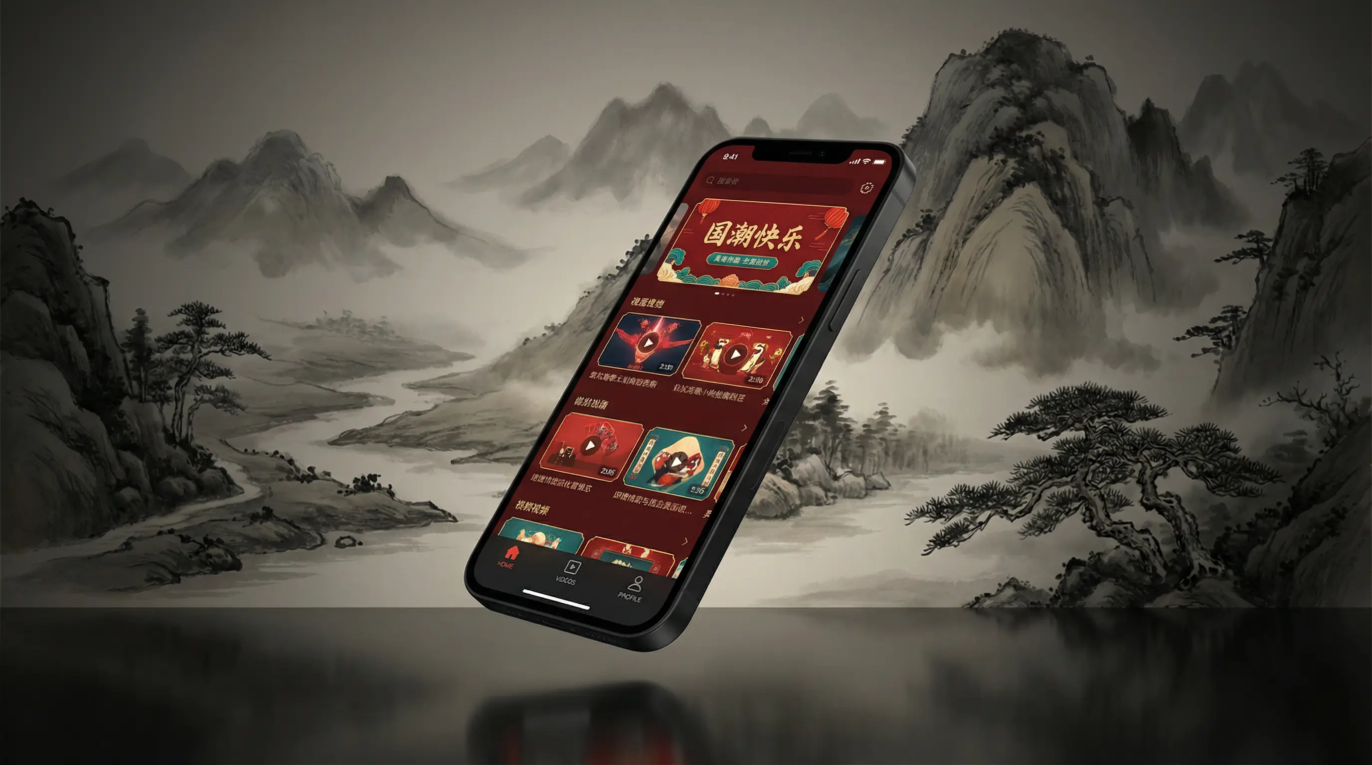 音为爱下载 移动端APP界面展示